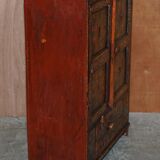 Hand-painted cupboard from Eastern Europe circa 1860.