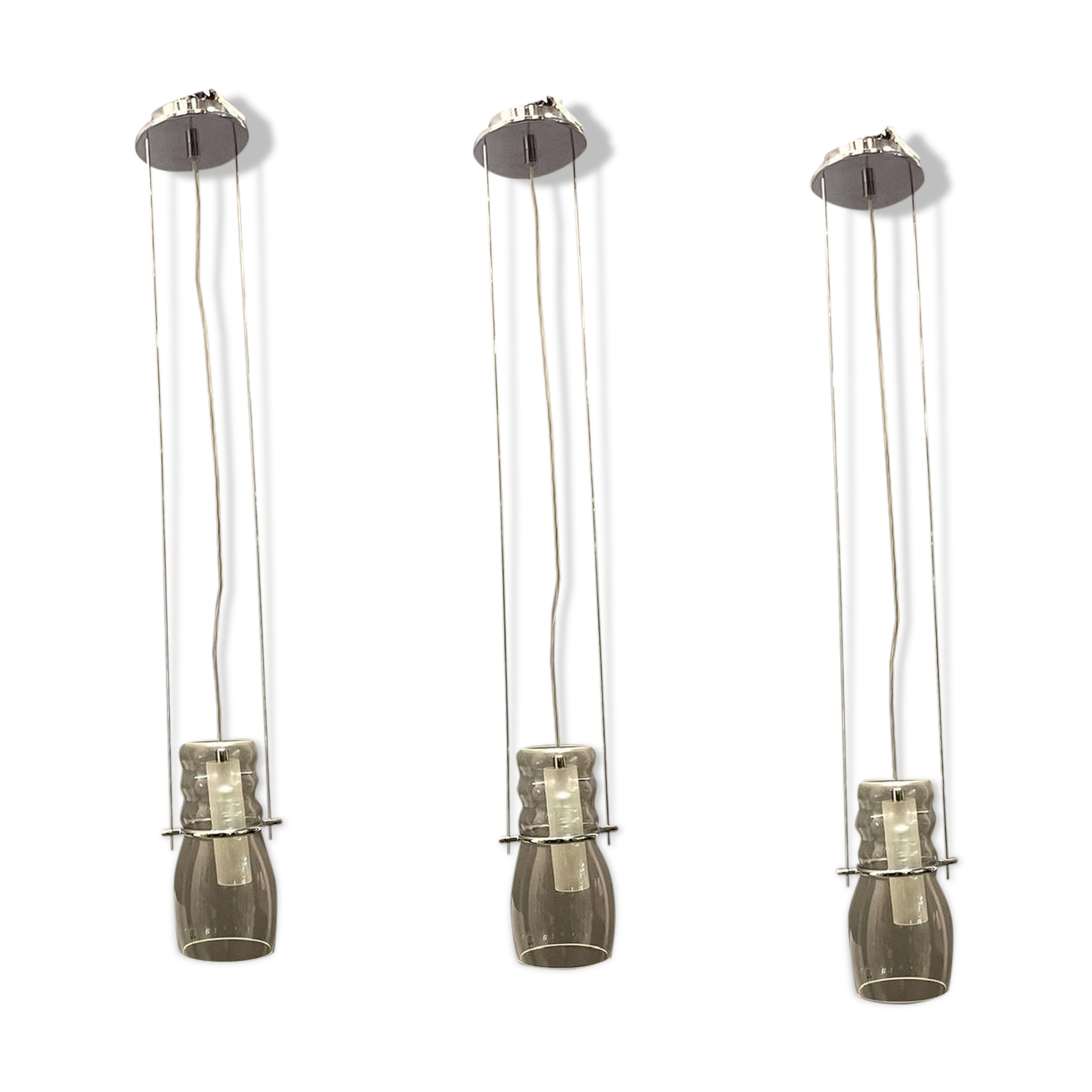 Murano glass light pendants, 1990