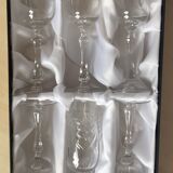 Six-champagne champagne flute set from Lorraine