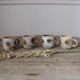 Tasses feuillages