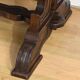 Table, bureau en chêne, style Néogothique – début XXème