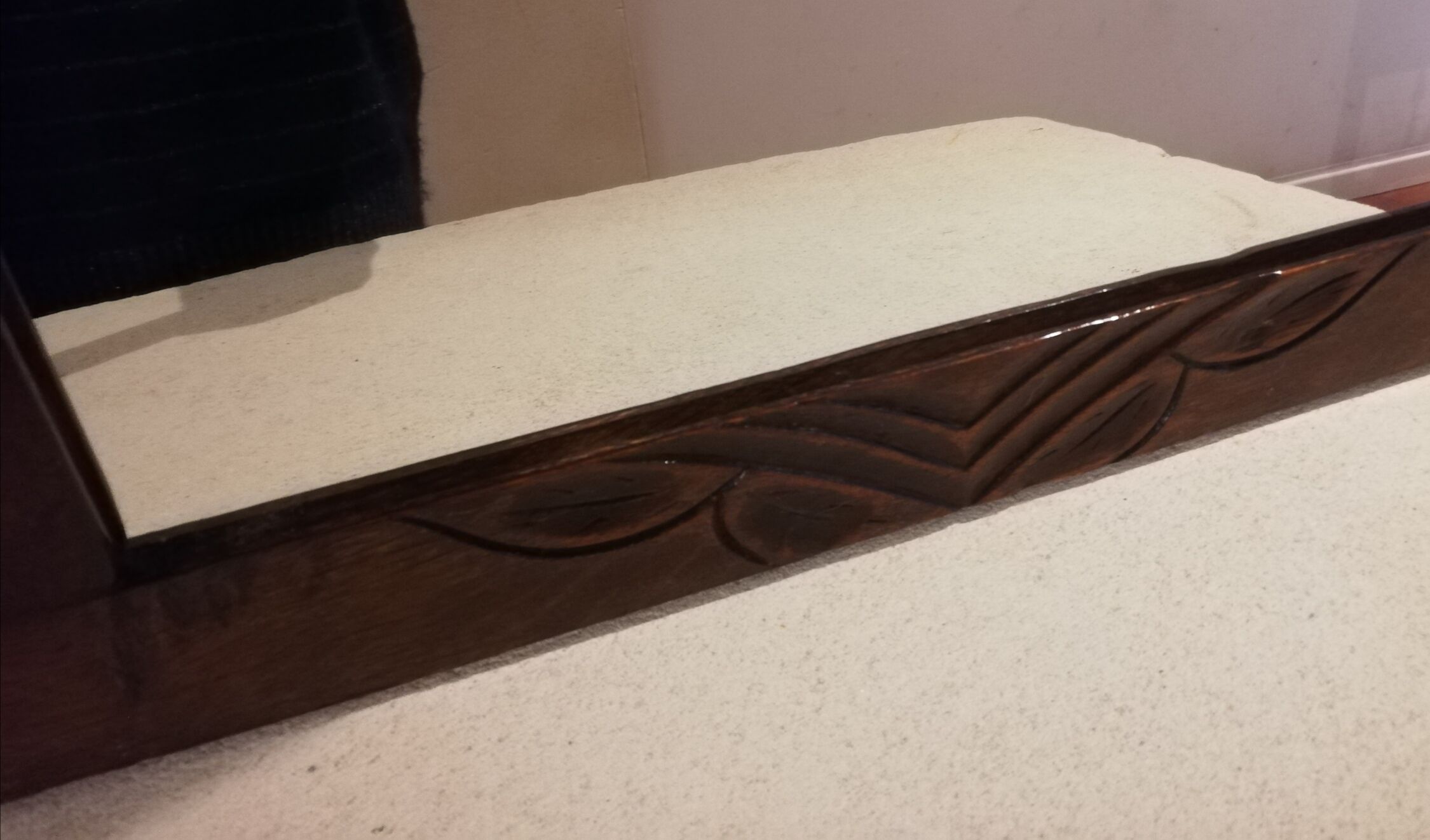 Mirror art deco era  73x54cm