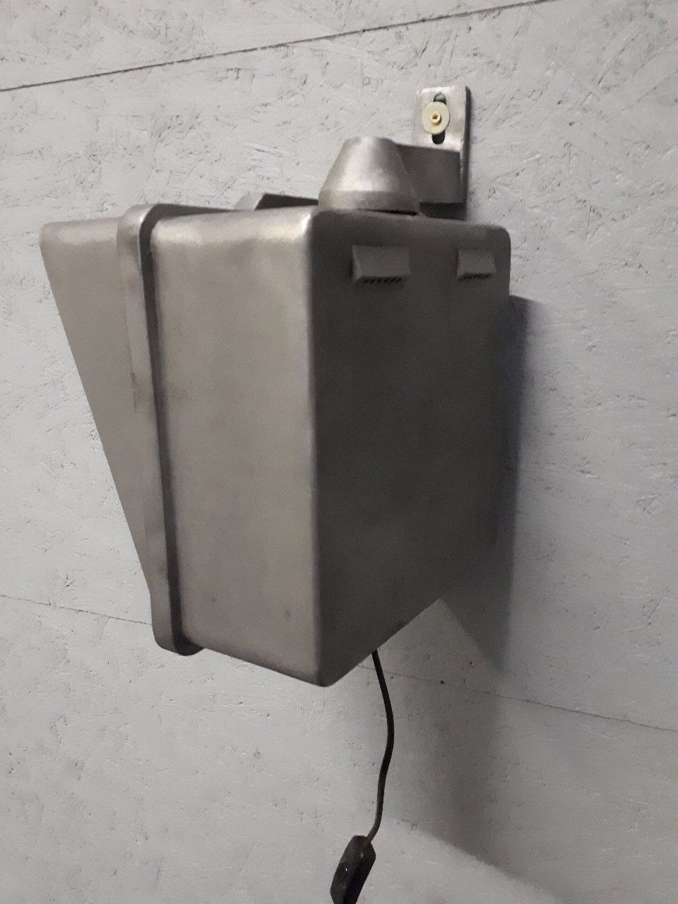 lampe passage piéton pivotant métal