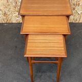 60s 70s Teak Nesting Tables Kai Kristiansen Skovmand & Andersen Design