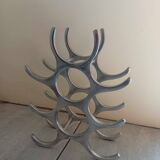 Cast aluminum bottle holder, Mickael NOLL