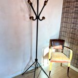 Vintage parrot coat rack