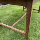Vintage solid oak farmhouse table 6-8 people