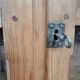 English display cabinet in old pine