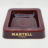 Imposant cendrier publicitaire en céramique Martell Cognac