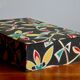 1950s fabric sewing box