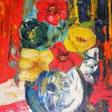 Bouquet of flowers of B Del Giudice  XXth