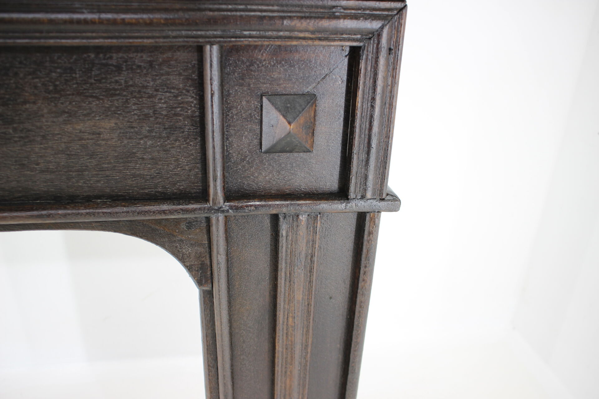 Antique Oak Fireplace Mantel