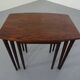 Danish Rosewood Nesting Tables, 1960s, Set of 3