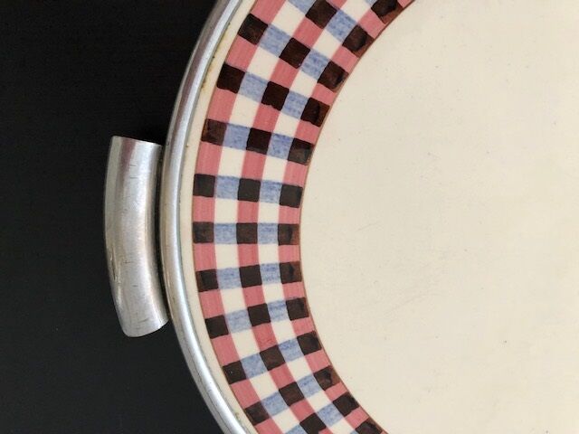 1950s dessert dish