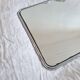 Grand miroir arche chrome 80s