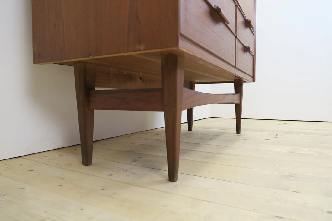 Grand buffet haut en teck, Danemark 1960