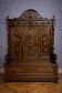 Renaissance bench chest in carved walnut – 19th century