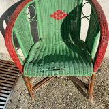 6 wicker chairs