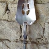 Vintage silver metal pie shovel