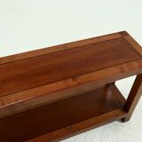 Table console Art Déco avec marqueterie en coromandel des années 1930