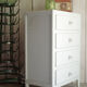 Chest of drawers small format light blue years 50-vintage chest-child storage