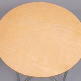 Pair round center  tables attributed to Gispen 1960s Holland
