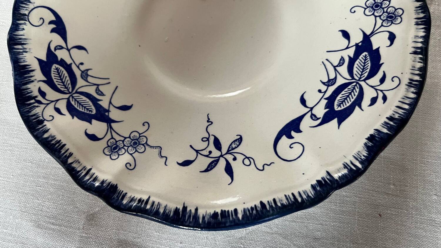 Lot de 5 assiettes à dessert Lancaster vintage