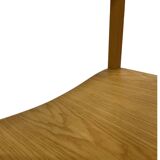 Vintage wooden chair 1980s minimalist design unique