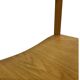 Vintage wooden chair 1980s minimalist design unique