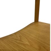 Vintage wooden chair 1980s minimalist design unique