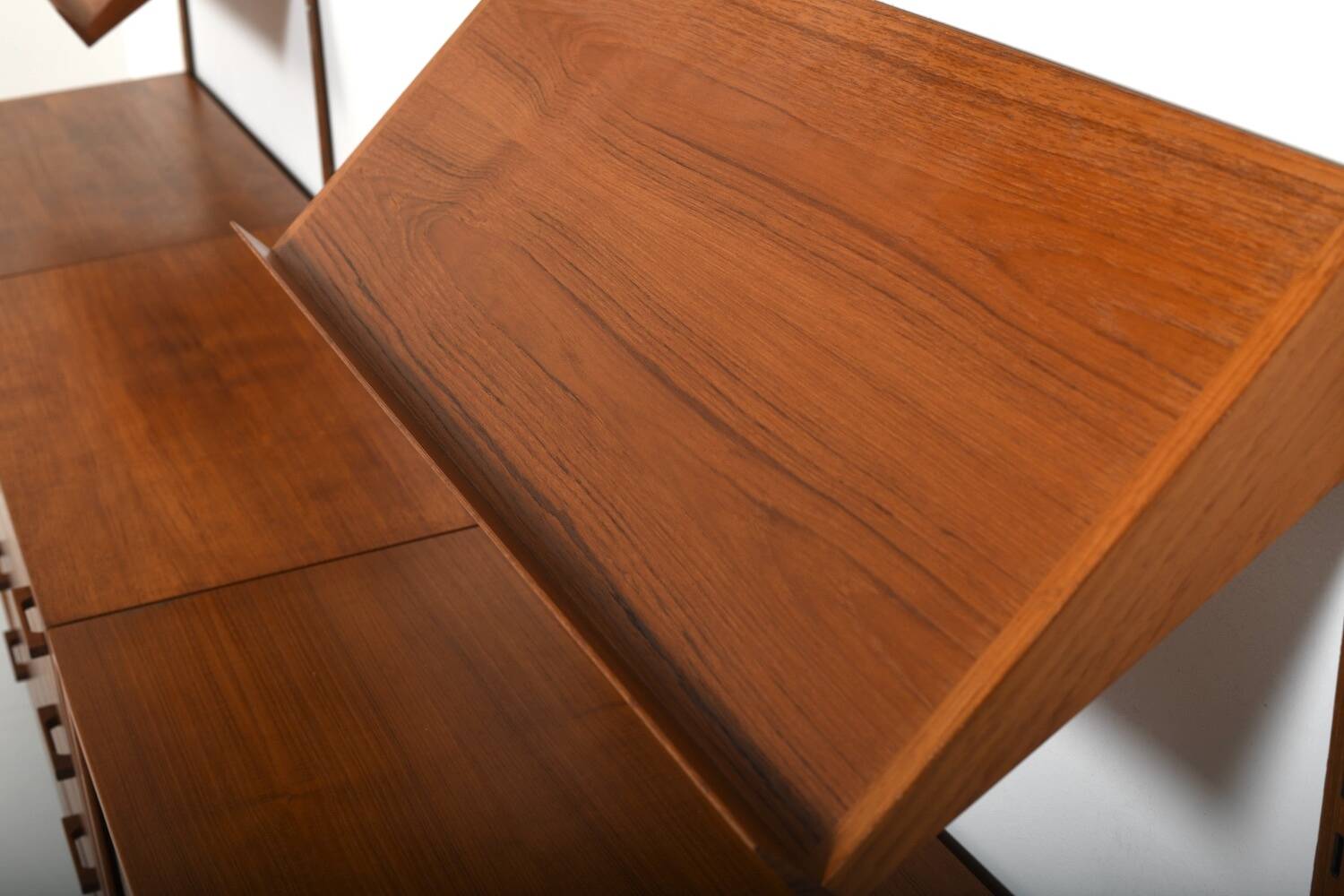 Teak Wall System by Kai Kristiansen for FM Denmark 1960s