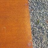 Vintage oak sideboard with splayed legs from the 1950s.