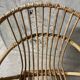 Fauteuil corbeille enfant en rotin