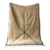 Ancient Berber rug in ecru/brown, handmade 100% virgin wool, 2m x 1.5m.