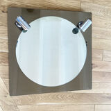 Lighted smoked mirror