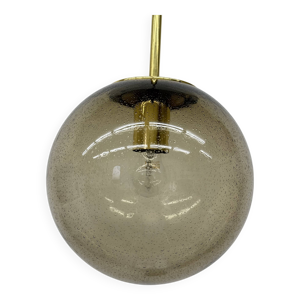 Suspension boule en laiton - verre