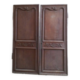 Paire de portes d armoire
