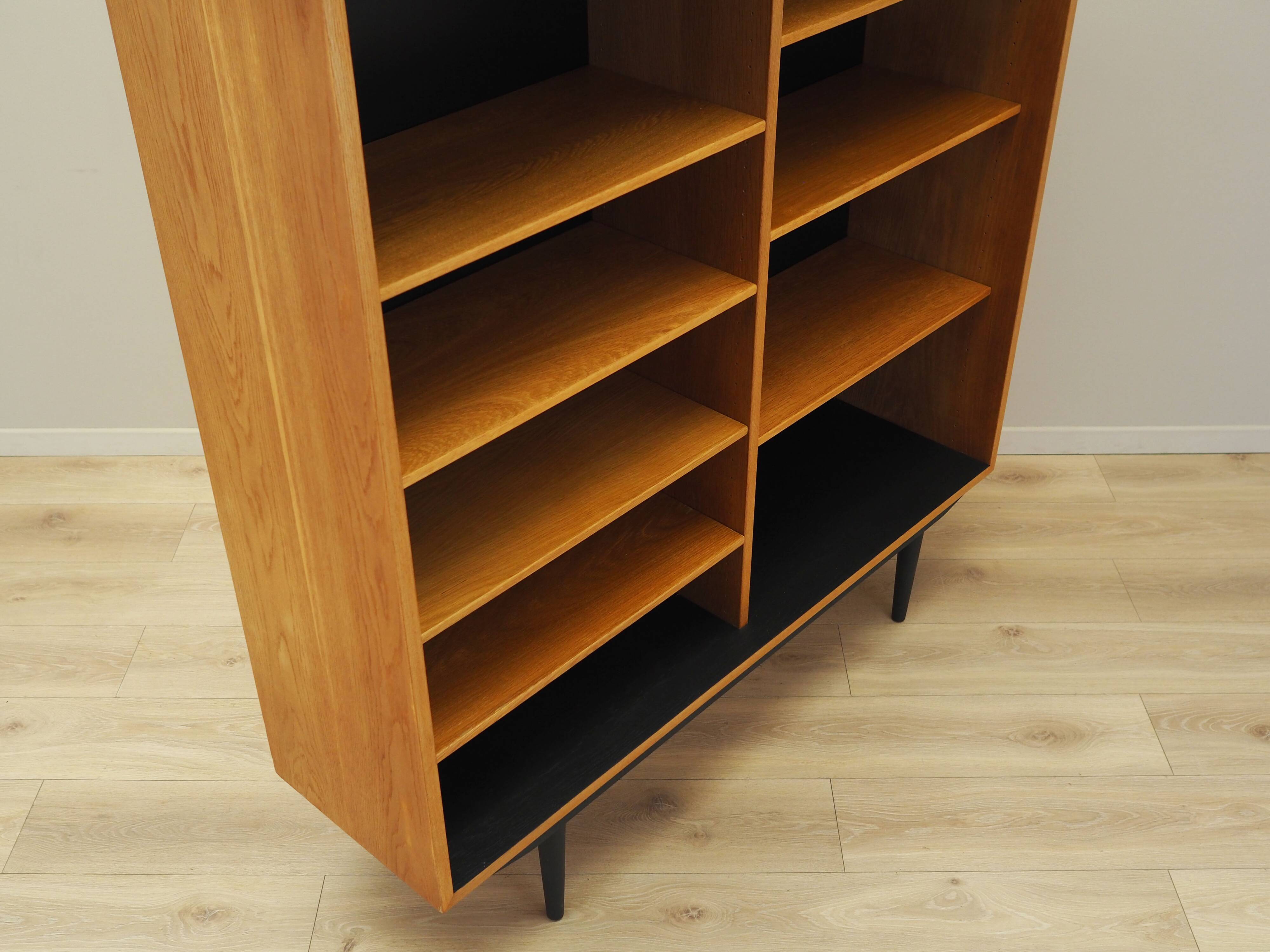 Ash bookcase, Scandinavian design, 1960s, designer: Børge Mogensen, manufac
