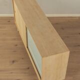 60s Sideboard with Sliding Doors by Lothar Wegner