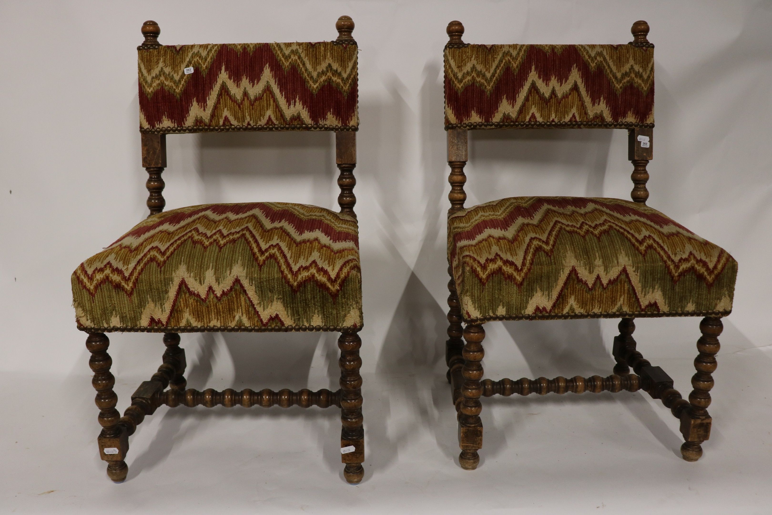 Louis xiii chair pair