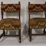 Louis xiii chair pair