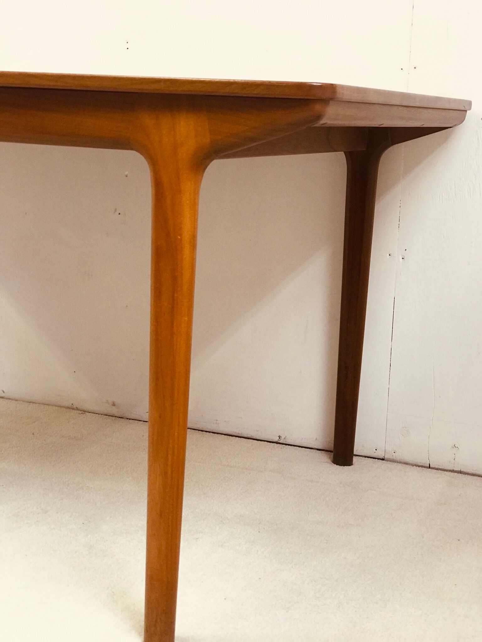 McIntosh extending teak table designed by Tom Robertson 60’s