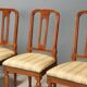 Walnut chairs - Italy 19th century