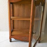 Cherrywood and glass display case