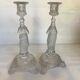 Pair of antique Catholic candlesticks