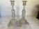 Paire de bougeoirs anciens catholique