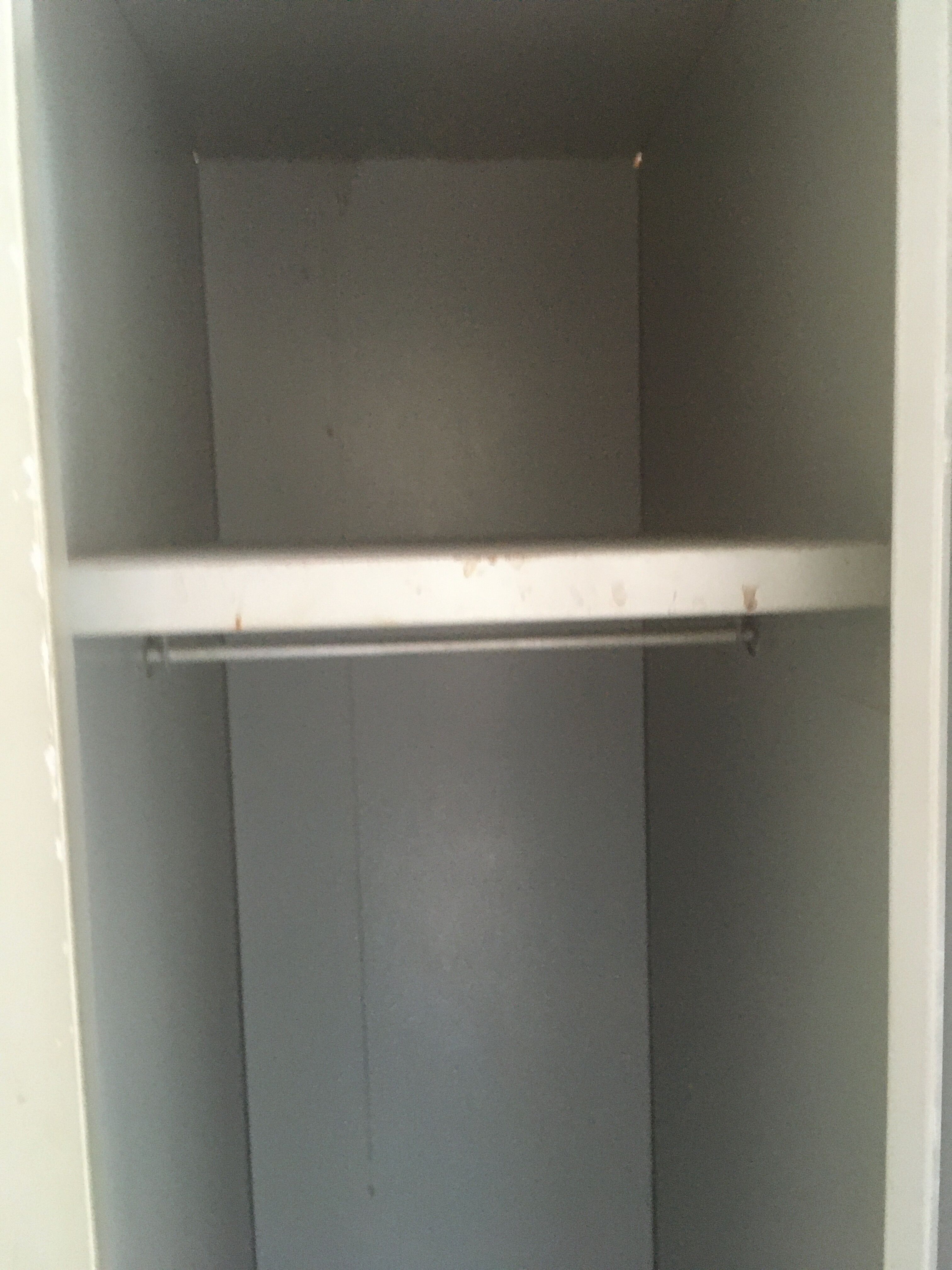 Old vintage industrial wardrobe