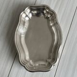 Shiny metal dish