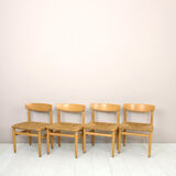 Set of 8 chairs by børge mogensen for karl andersson