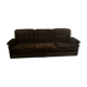 Ancien canapé vintage 3 place Airborne design français Cadestin velour